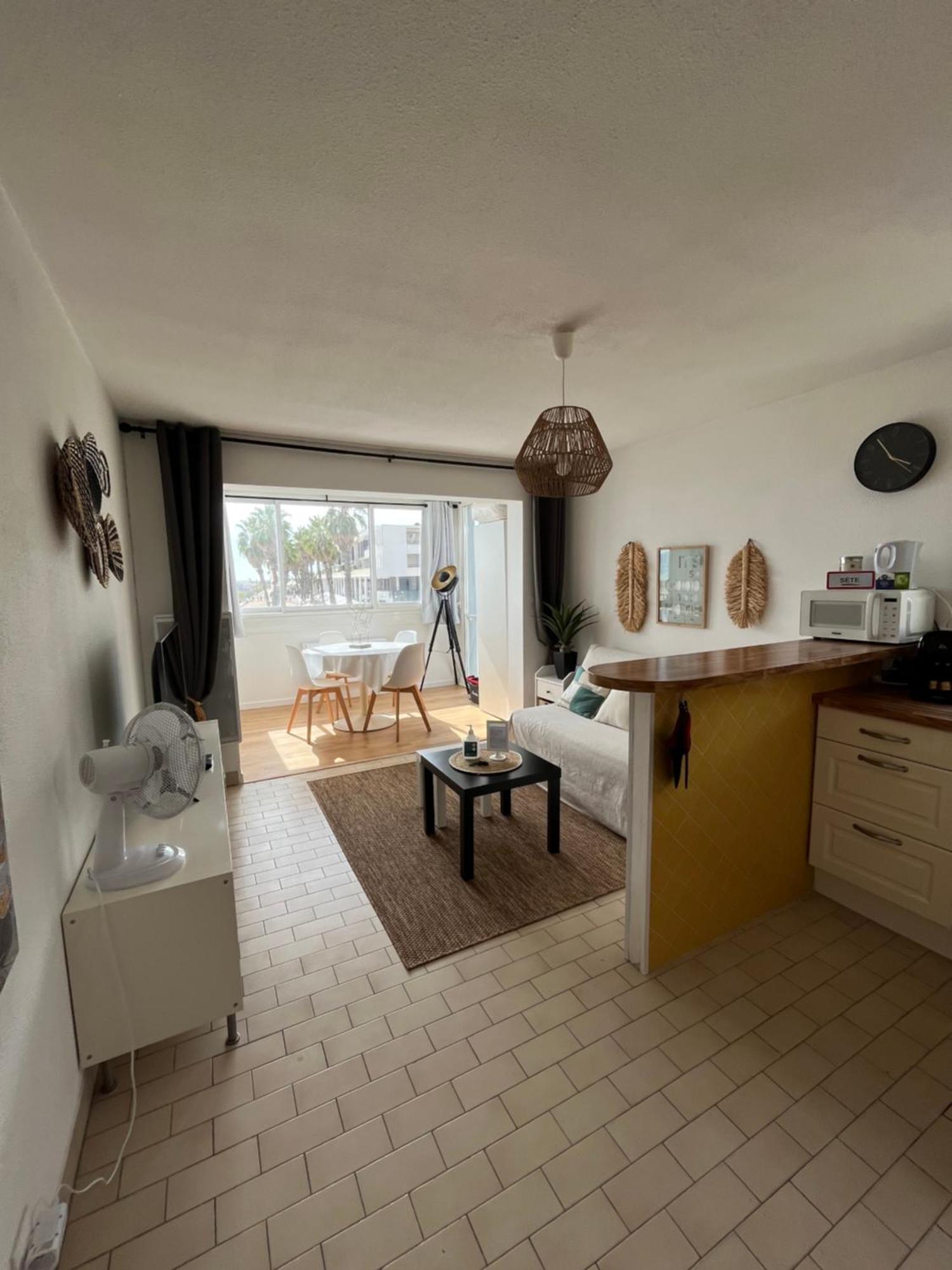 T2 Vue Panoramique Sur Mer Quartier Des Quilles Sète Zewnętrze zdjęcie