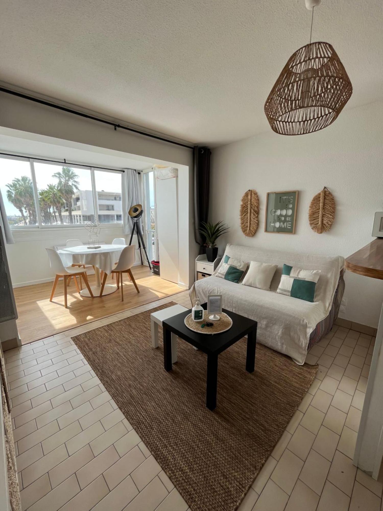 T2 Vue Panoramique Sur Mer Quartier Des Quilles Sète Zewnętrze zdjęcie